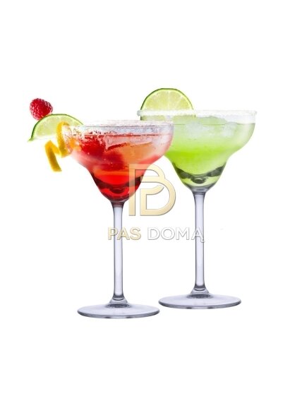 4 vnt. Margaritos stiklinių taurių 250 ml rinkinys.