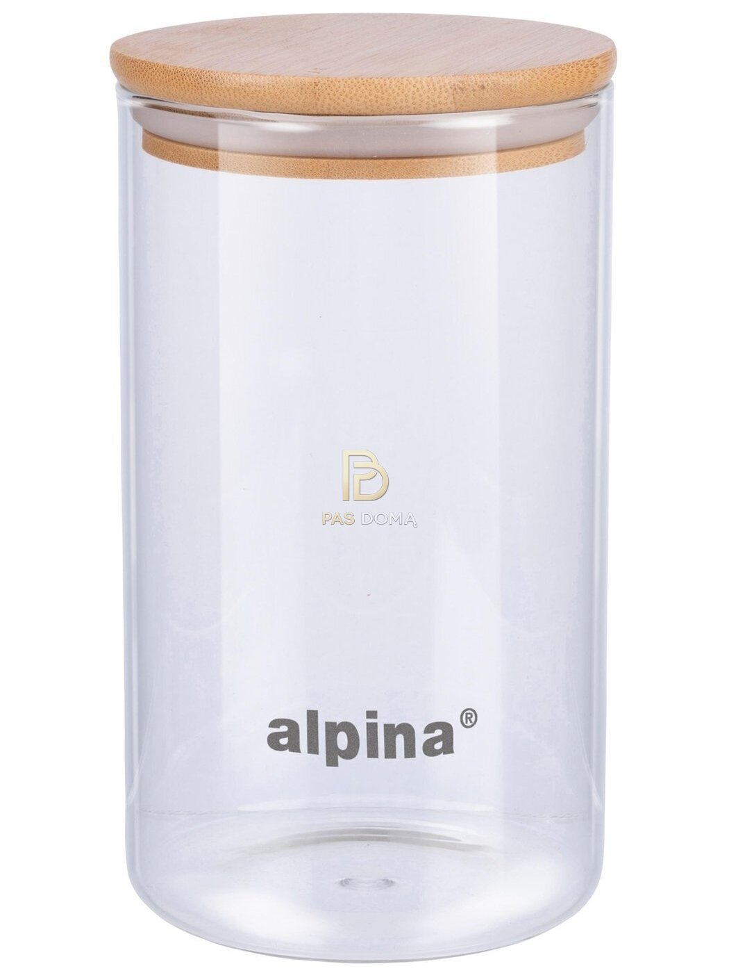 ALPINA Laikymo Indelis su Dangteliu 900 ml (Ø10 x 17 cm)