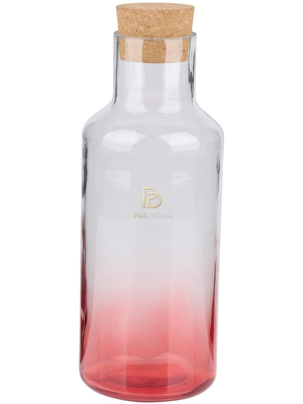 ALPINA Stiklinis Butelis su Dūminio Efekto Dizainu 1,2 l