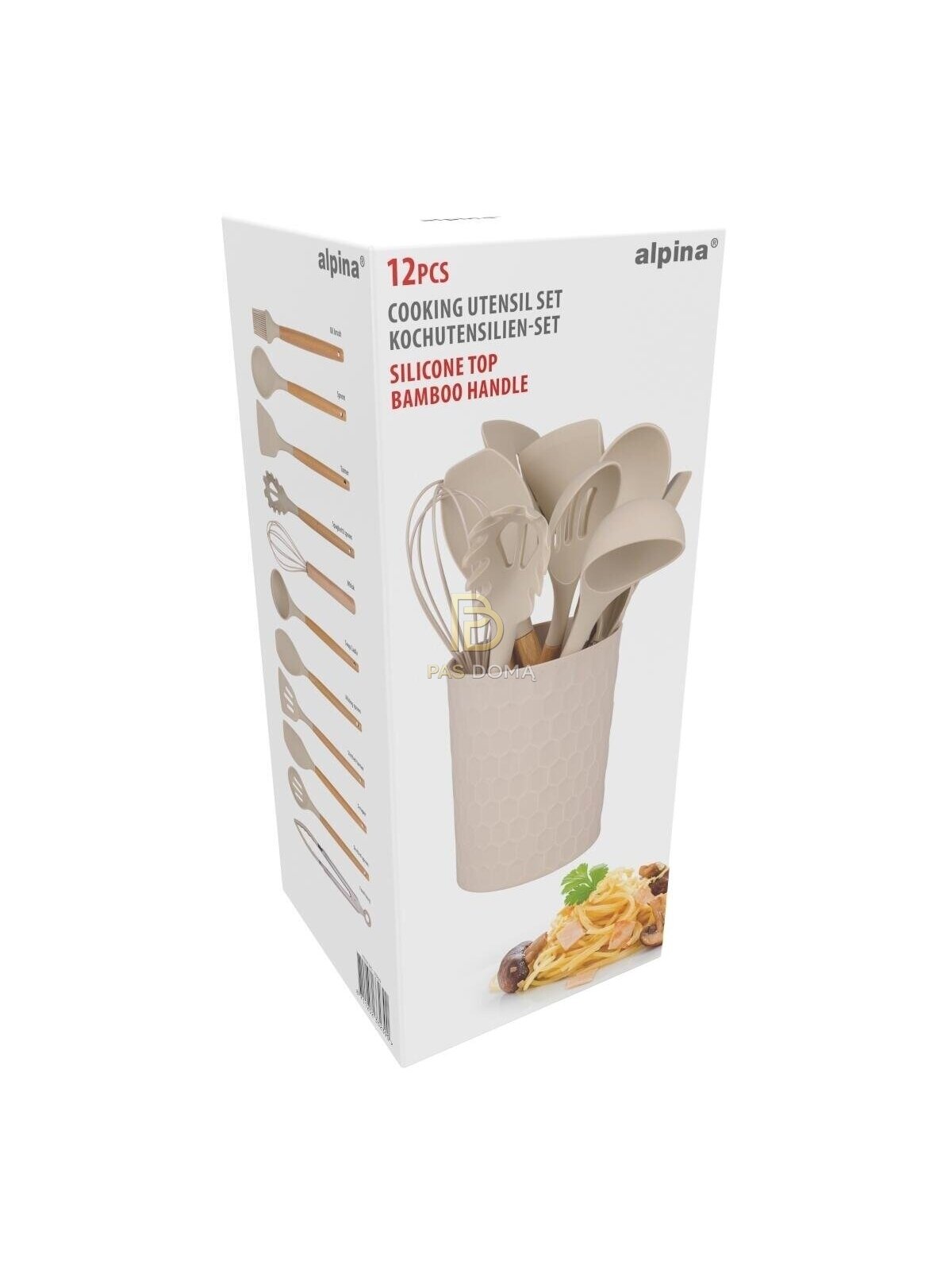 ALPINA Virtuvės Įrankių Rinkinys – 12 dalių (32 cm) 1