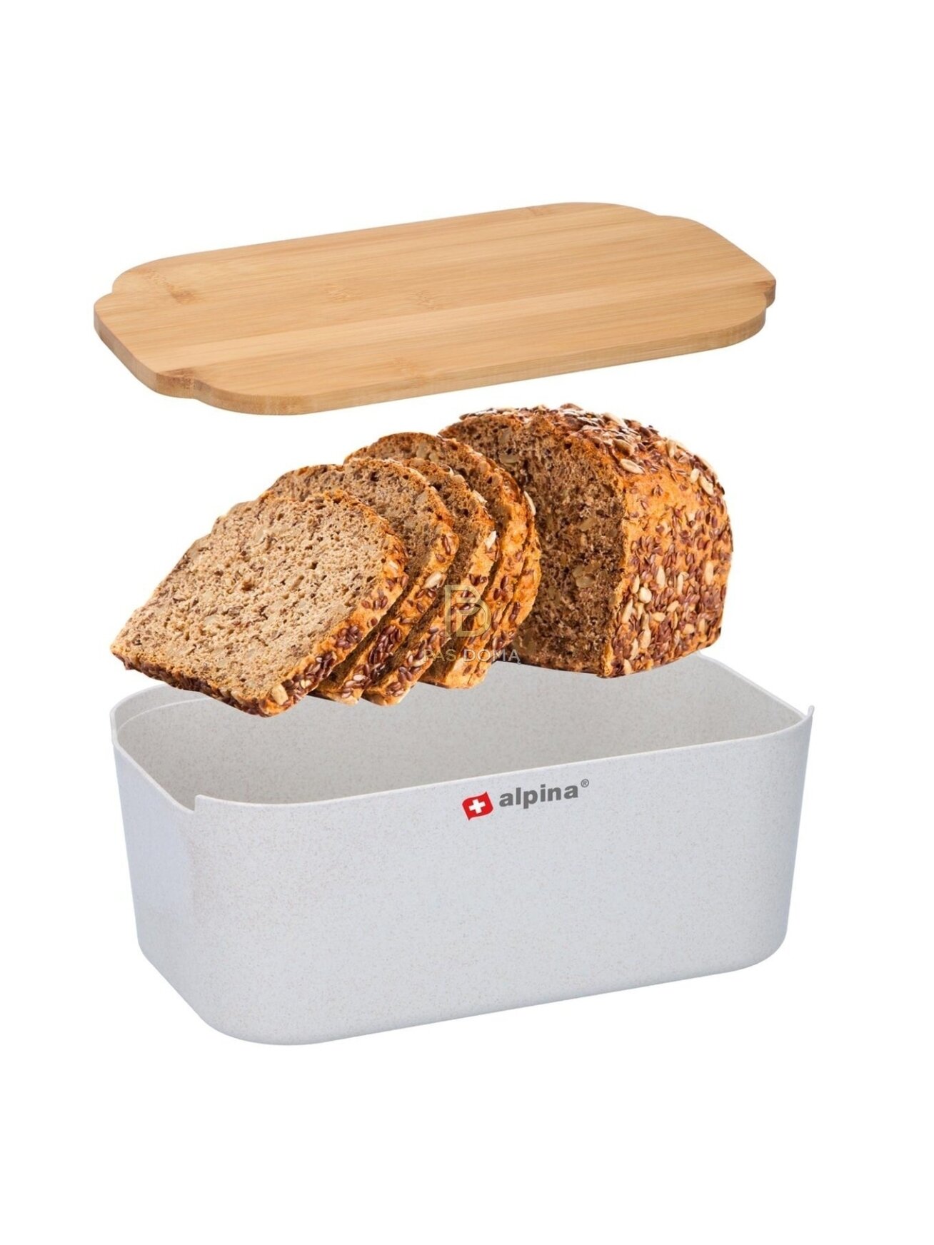 ALPINA Duonos Laikymo Dėžė 650 g (18,5 x 33 x 12 cm) 2