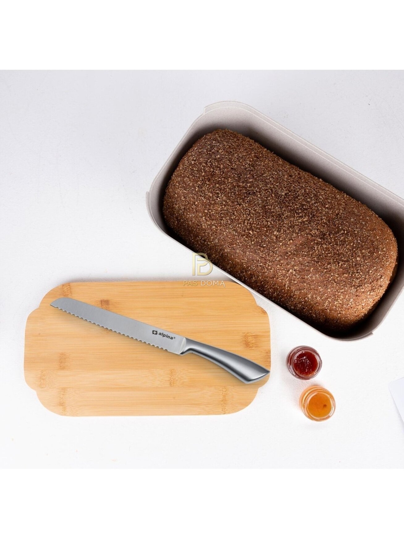 ALPINA Duonos Laikymo Dėžė 650 g (18,5 x 33 x 12 cm) 4