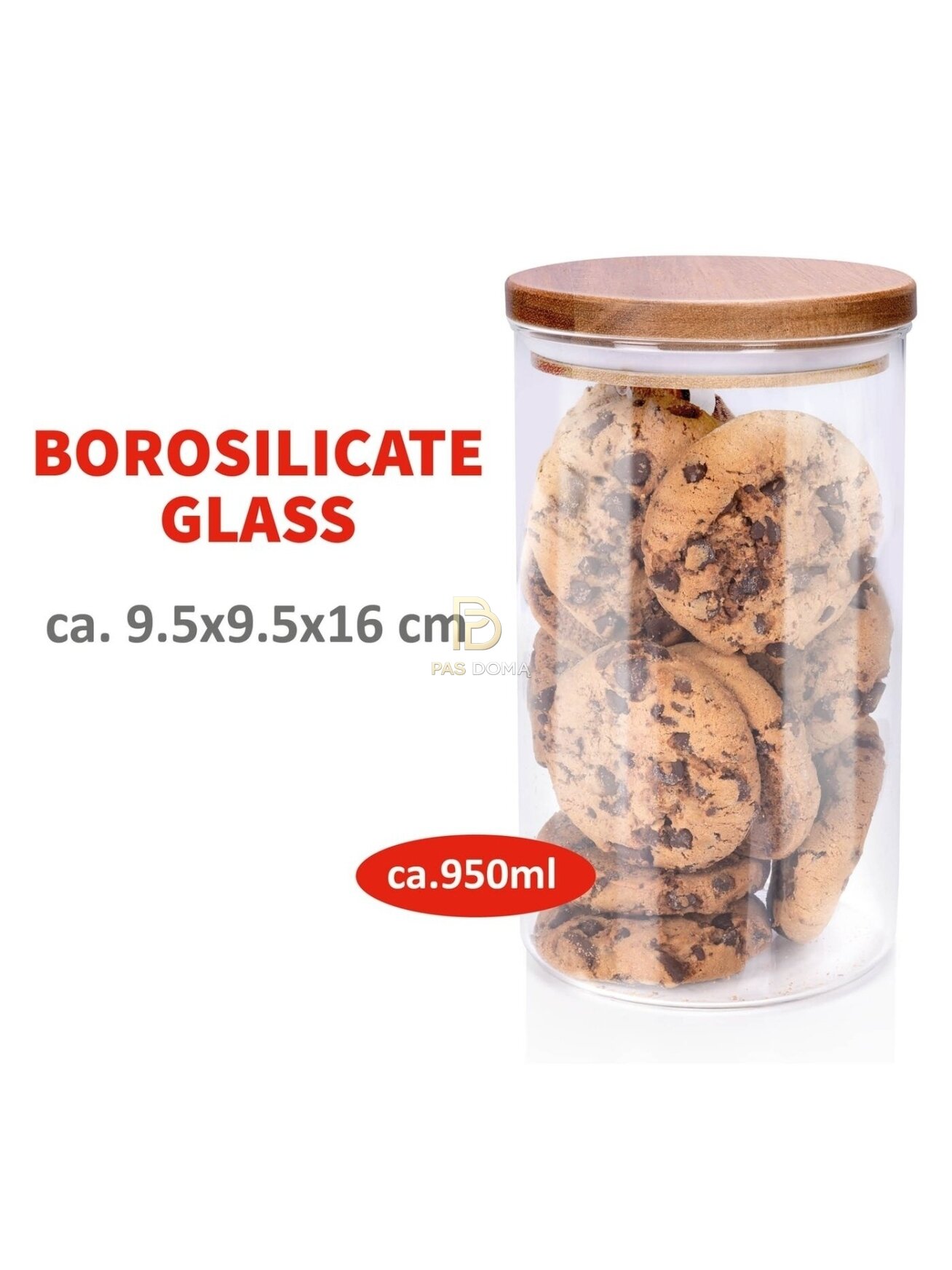ALPINA maisto laikymo indelis 950 ml su dangteliu