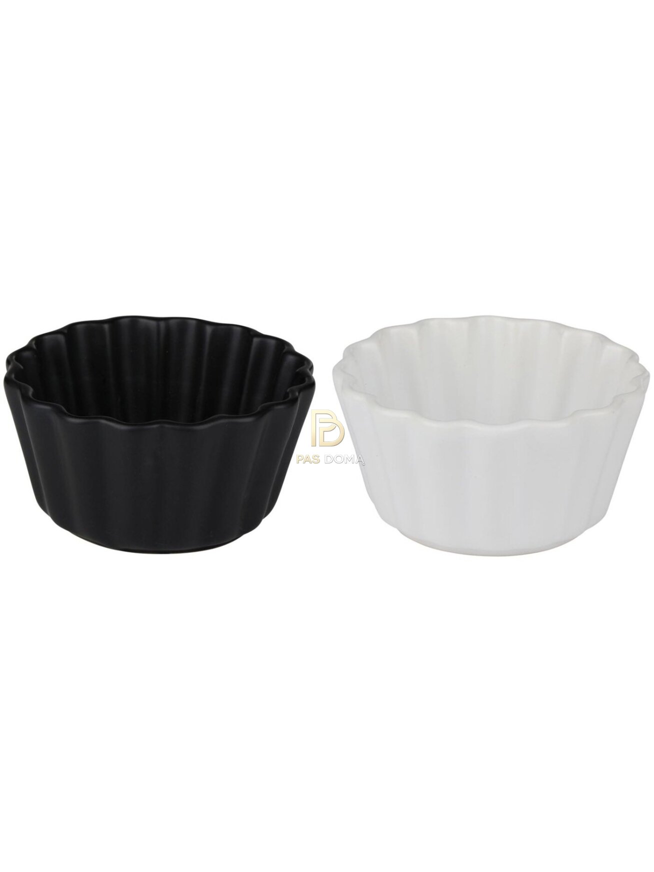 ALPINA Mini Kepimo Indas 185 ml (10 x 10 x 5,3 cm) baltas / juodas