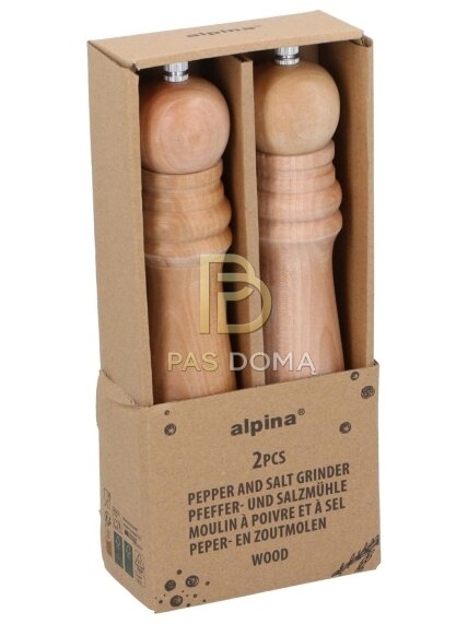 ALPINA Druskos ir Pipirų Malūnėlis 25 cm