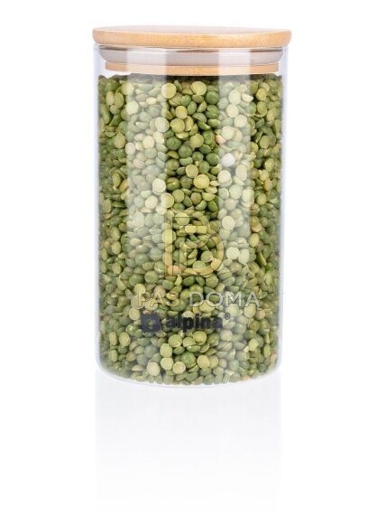 ALPINA Laikymo Indelis su Dangteliu 900 ml (Ø10 x 17 cm) 1
