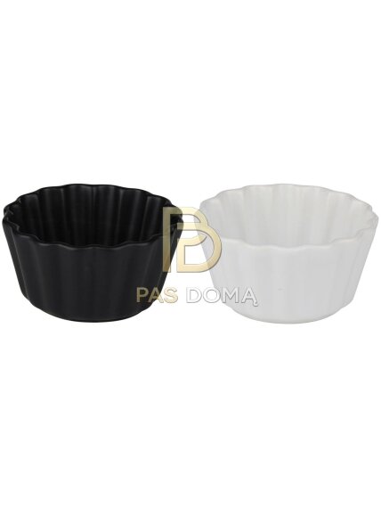 ALPINA Mini Kepimo Indas 185 ml (10 x 10 x 5,3 cm) baltas / juodas