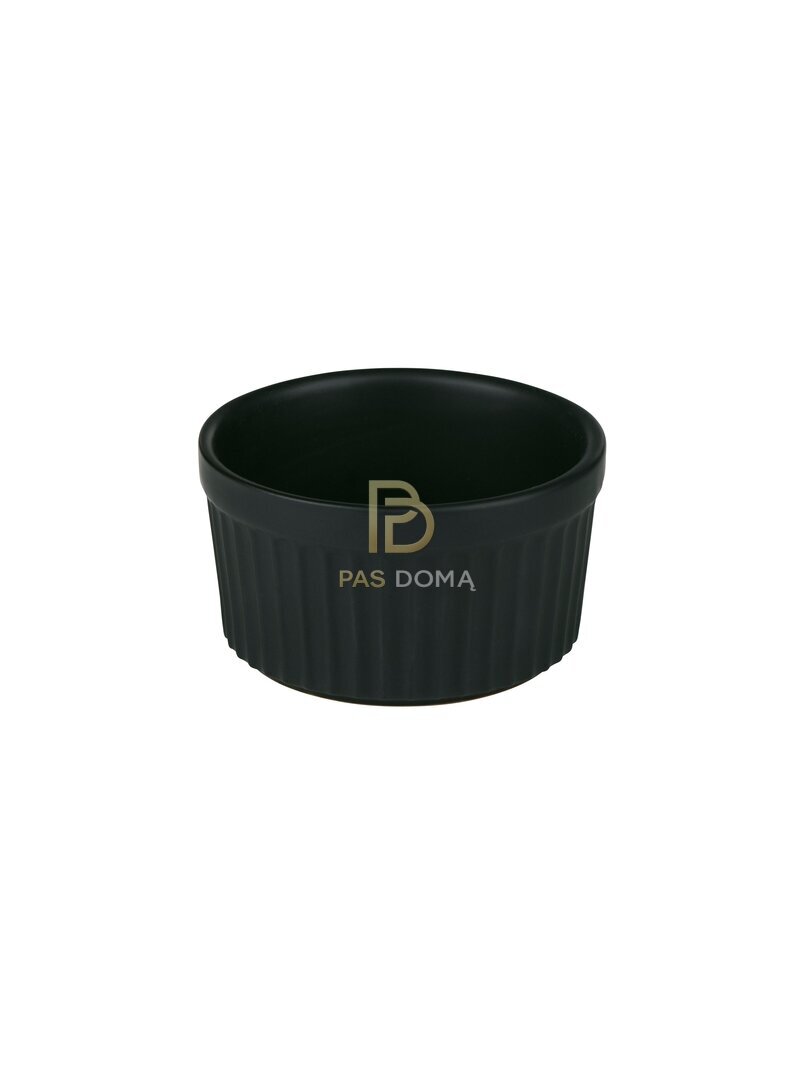 ALPINA Porcijinis Kepimo Indelis (Ramekin) 160 ml – Juodas, 9 x 9 x 5 cm