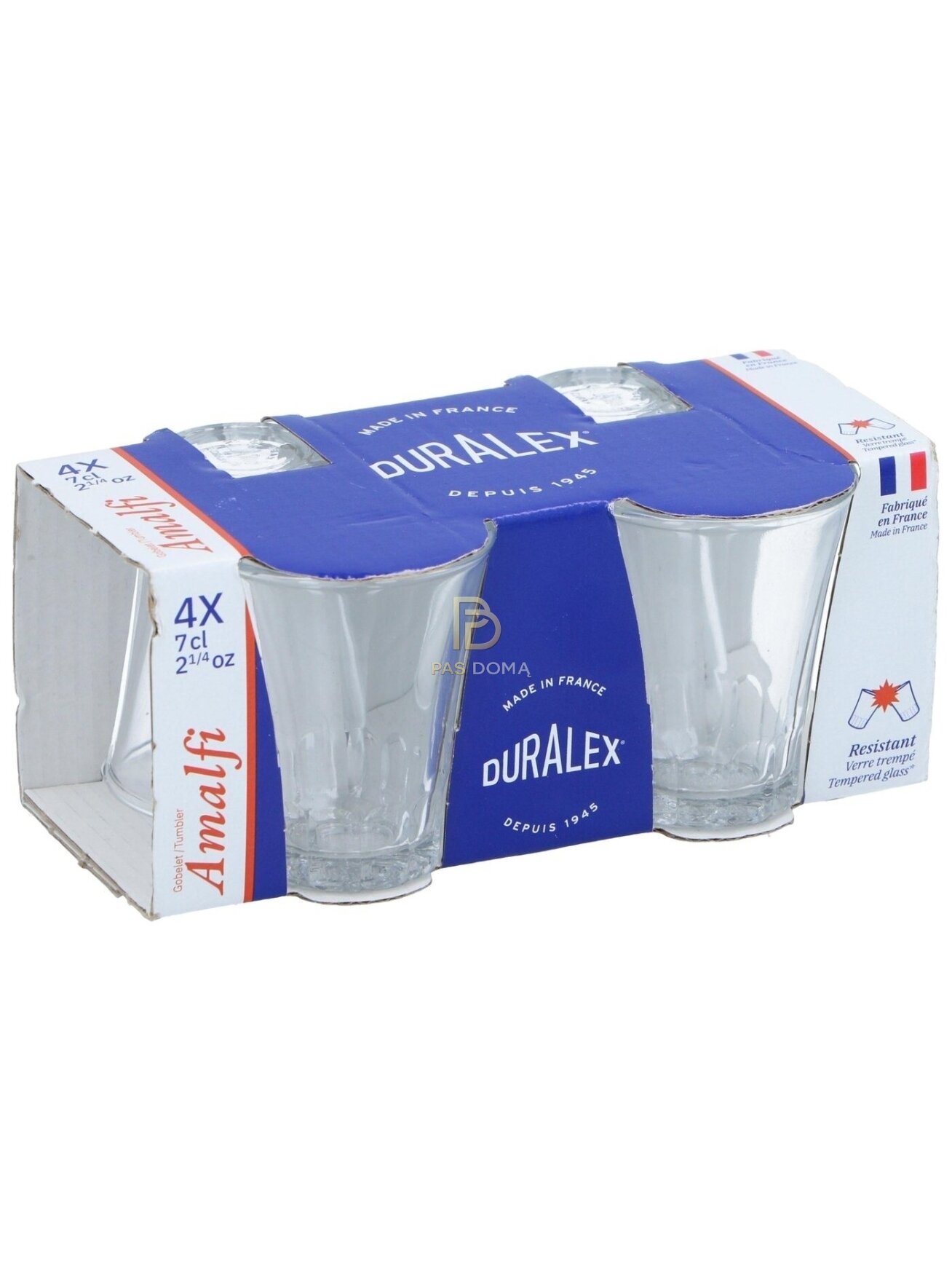 „Amalfi“ stiklinė 70 ml - (4vnt.) 2