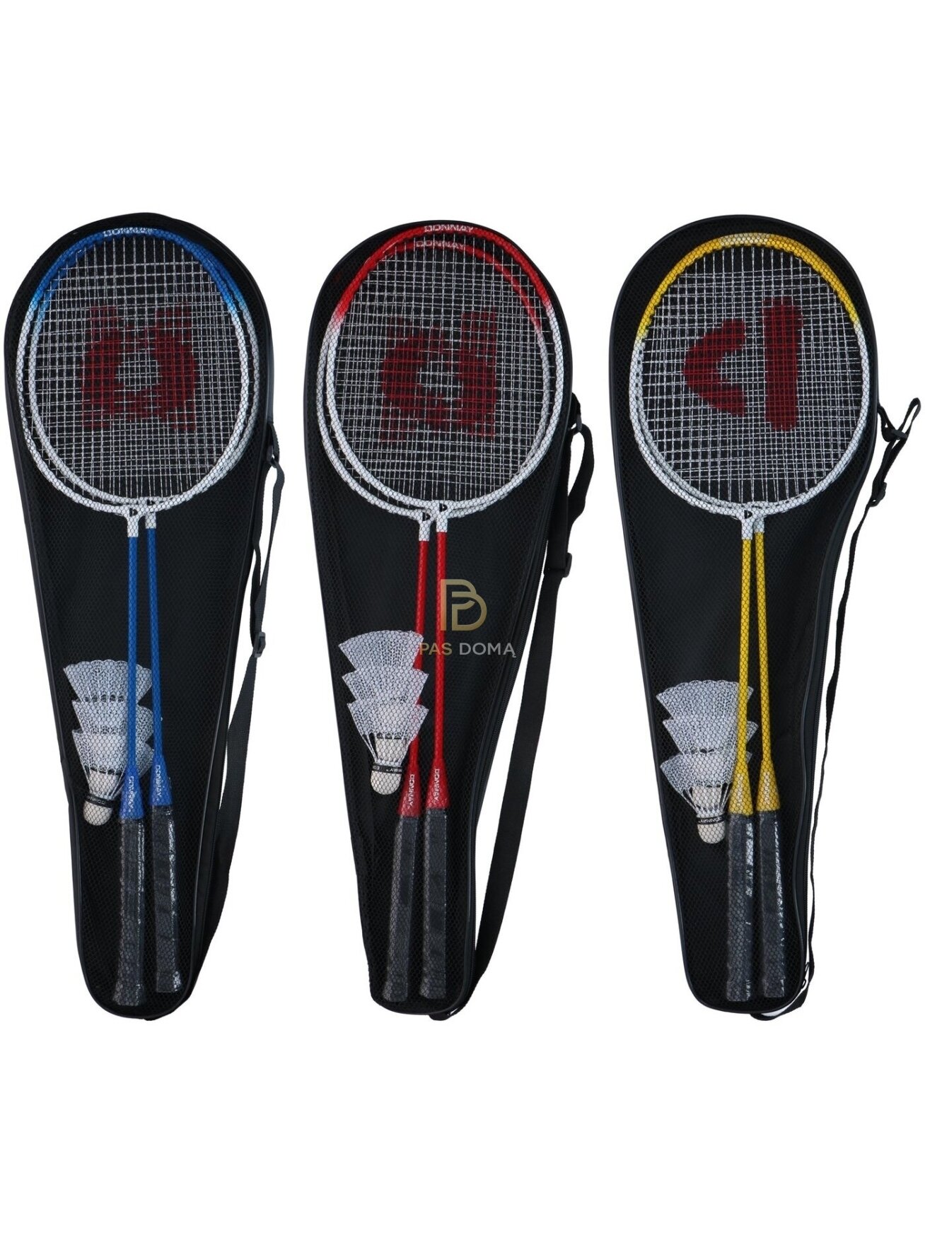 Badmintono rinkinys 66 × 20 cm su transportavimo krepšiu 1