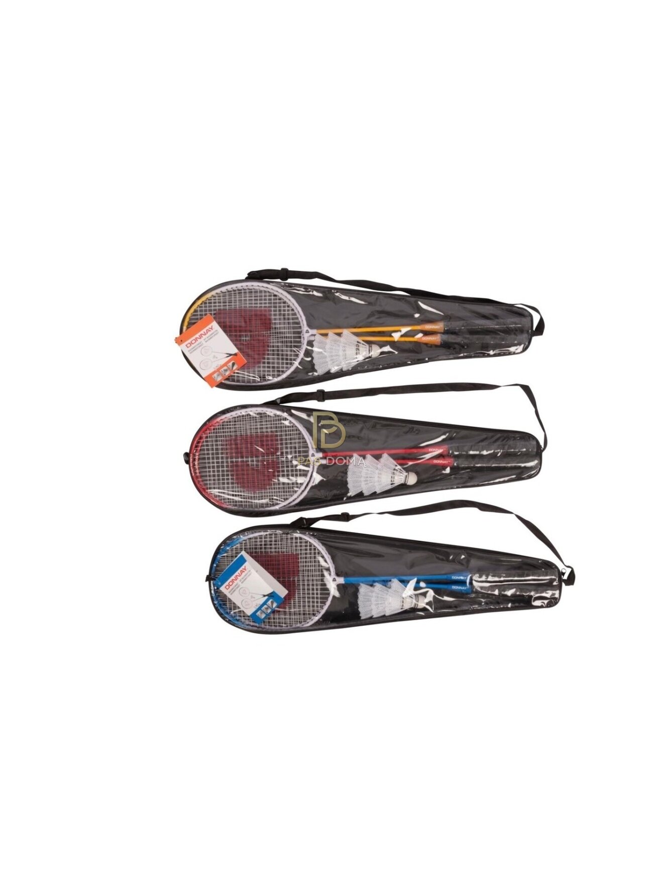 Badmintono rinkinys 66 × 20 cm su transportavimo krepšiu 2