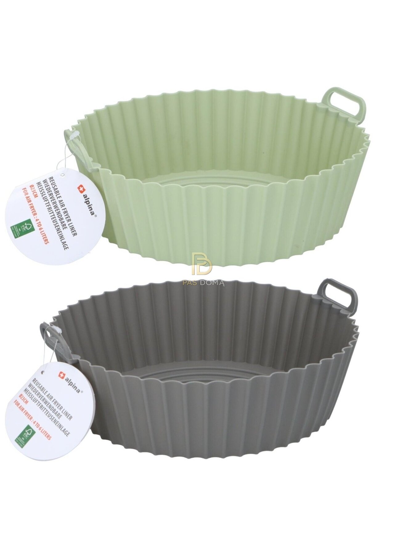 Daugkartinis įdėklas karšto oro gruzdintuvei Ø23 cm 1