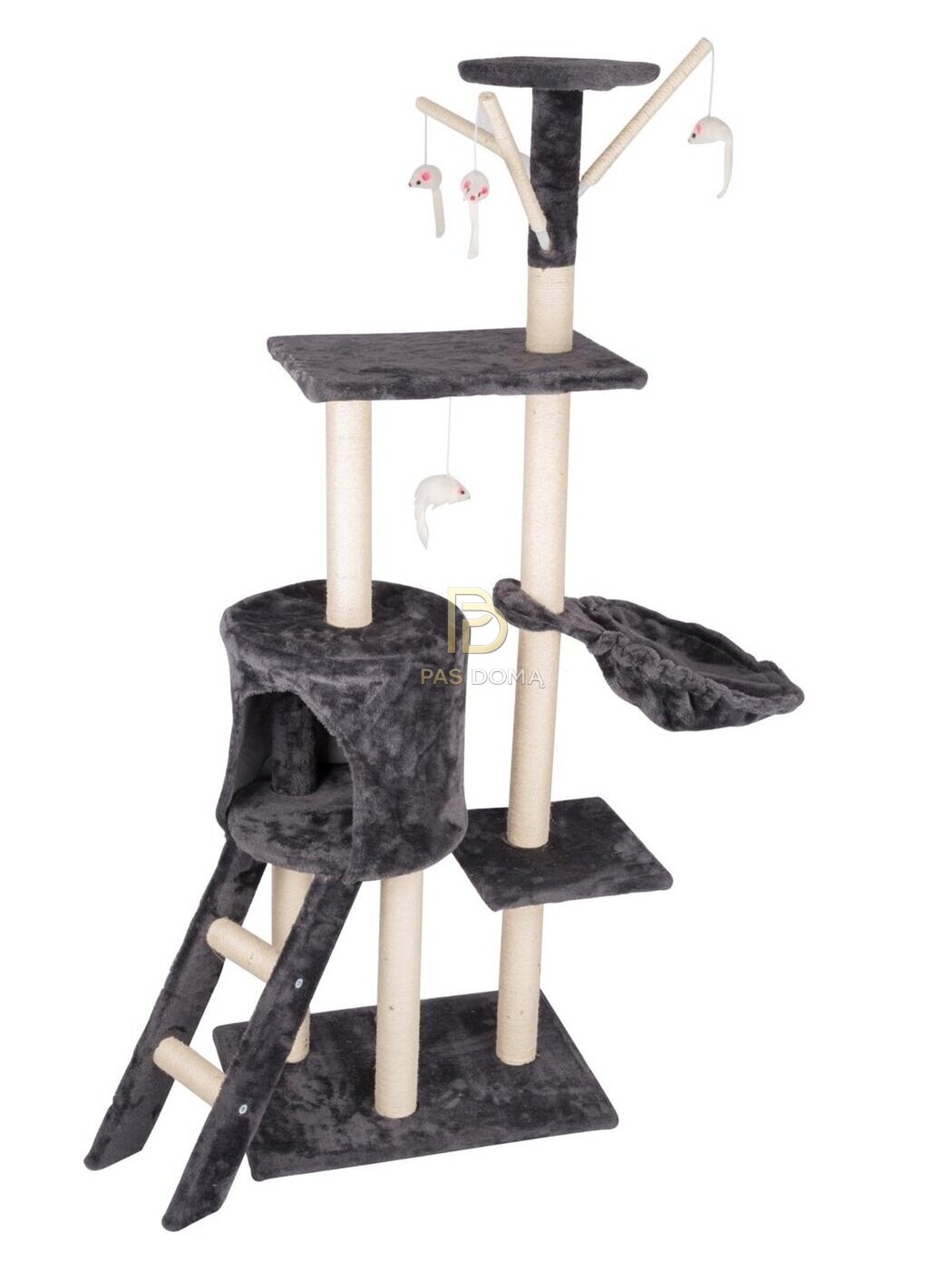 Draskyklė katėms 140 × 50 × 35 cm