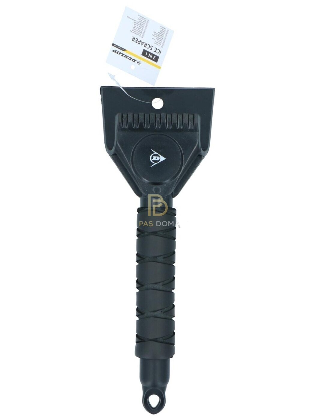 DUNLOP 2-in-1 ledo grandiklis automobiliui, juodas 2