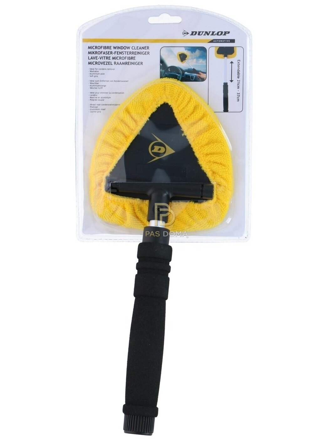 DUNLOP teleskopinis langų valytuvas 28–47 cm 2
