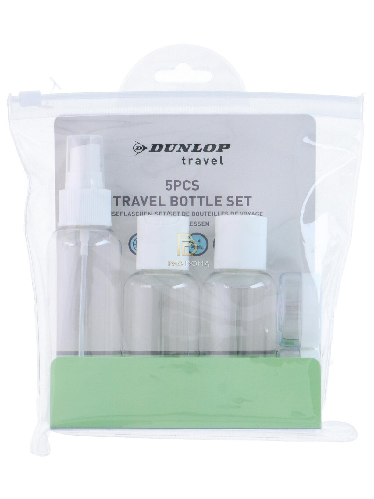 DUNLOP Skaidrūs kelioniniai buteliukai skysčiams 1