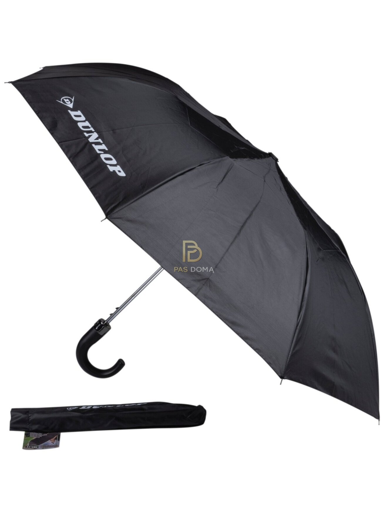 DUNLOP skėtis 21" su automatiniu atidarymu