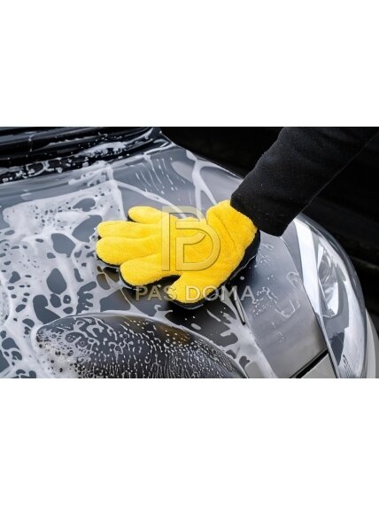 DUNLOP automobilio plovimo pirštinė 29 × 12 cm, geltona 2