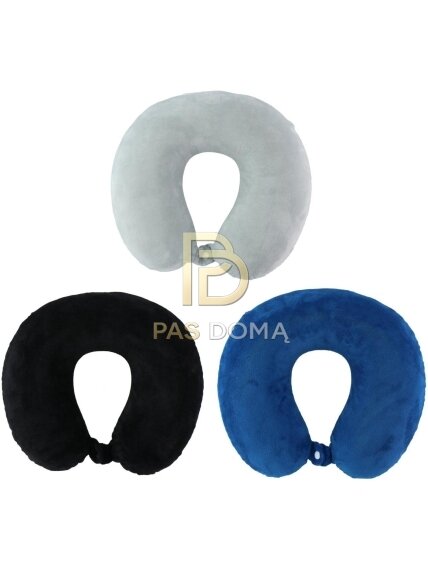 DUNLOP kelioninė pagalvė su „Memory Foam“ atminties putomis 34 × 29 cm