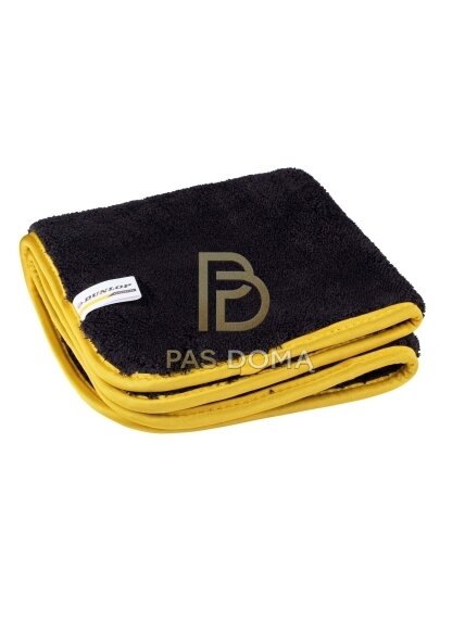 DUNLOP itin storio mikropluošto šluostė automobiliui 40 × 40 cm, 1200 GSM