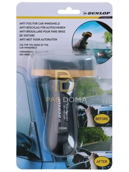 DUNLOP priemonė nuo automobilio stiklų rasojimo 100 ml 1