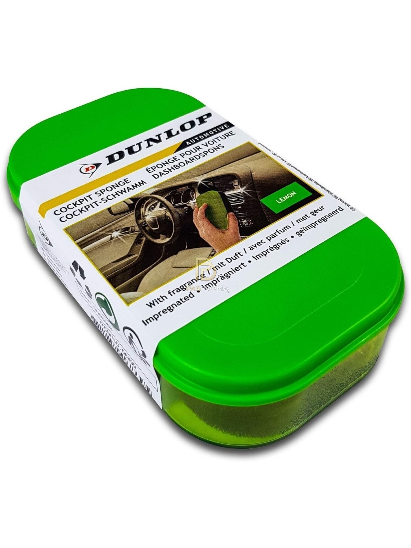 DUNLOP Prietaisų skydelio valymo kempinėlė su aromatu 3