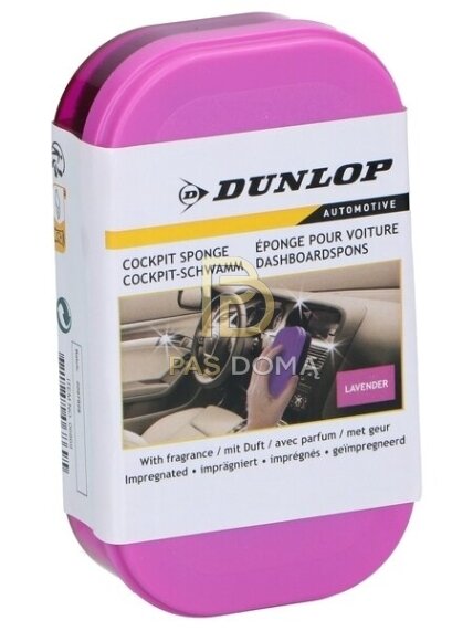 DUNLOP Prietaisų skydelio valymo kempinėlė su aromatu 6