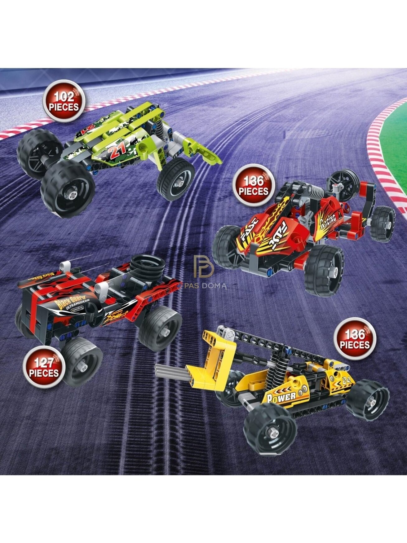 GEARBOX konstruojamas statybinės technikos automobilis (4 modeliai) 1