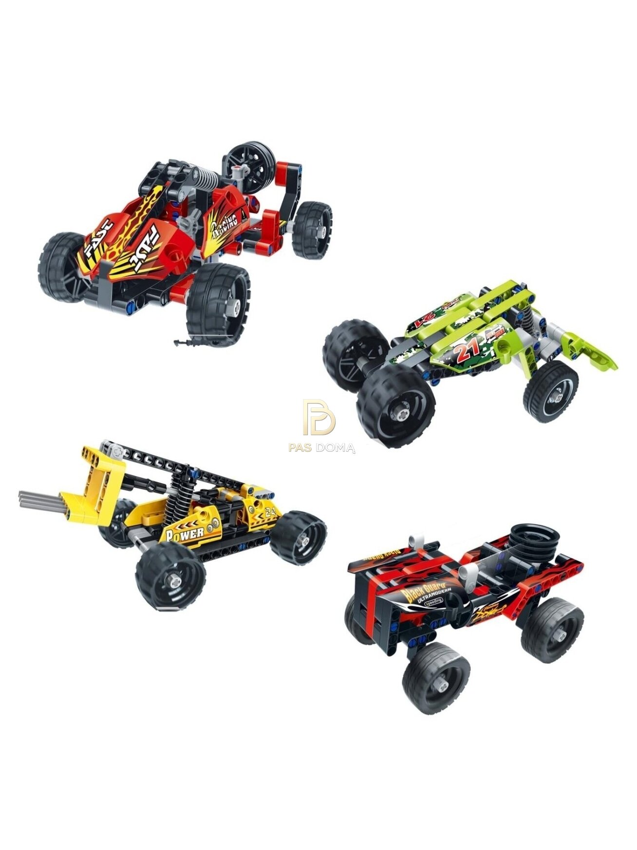 GEARBOX konstruojamas statybinės technikos automobilis (4 modeliai) 2