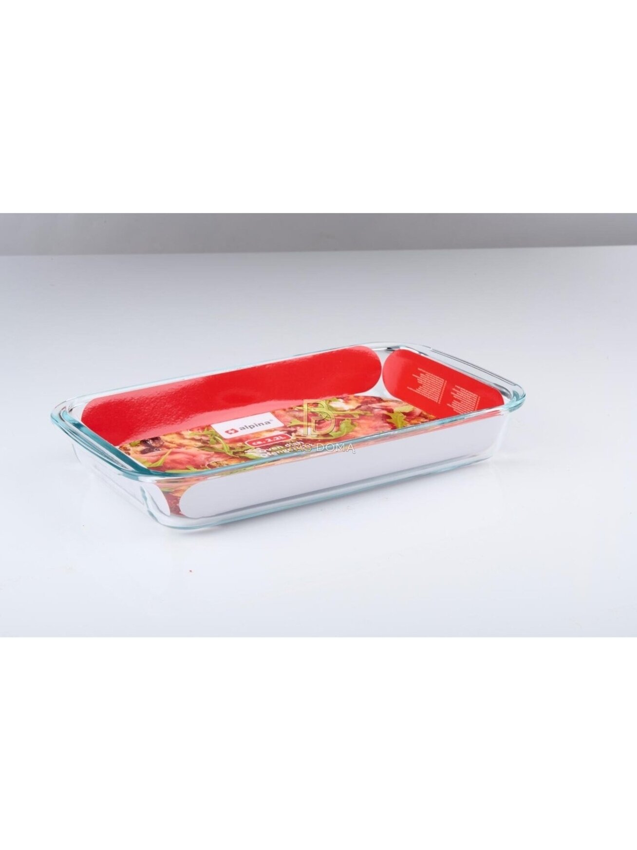 Kvadratinis kepimo indas 2,2 l – 34,5 × 20,5 cm 1