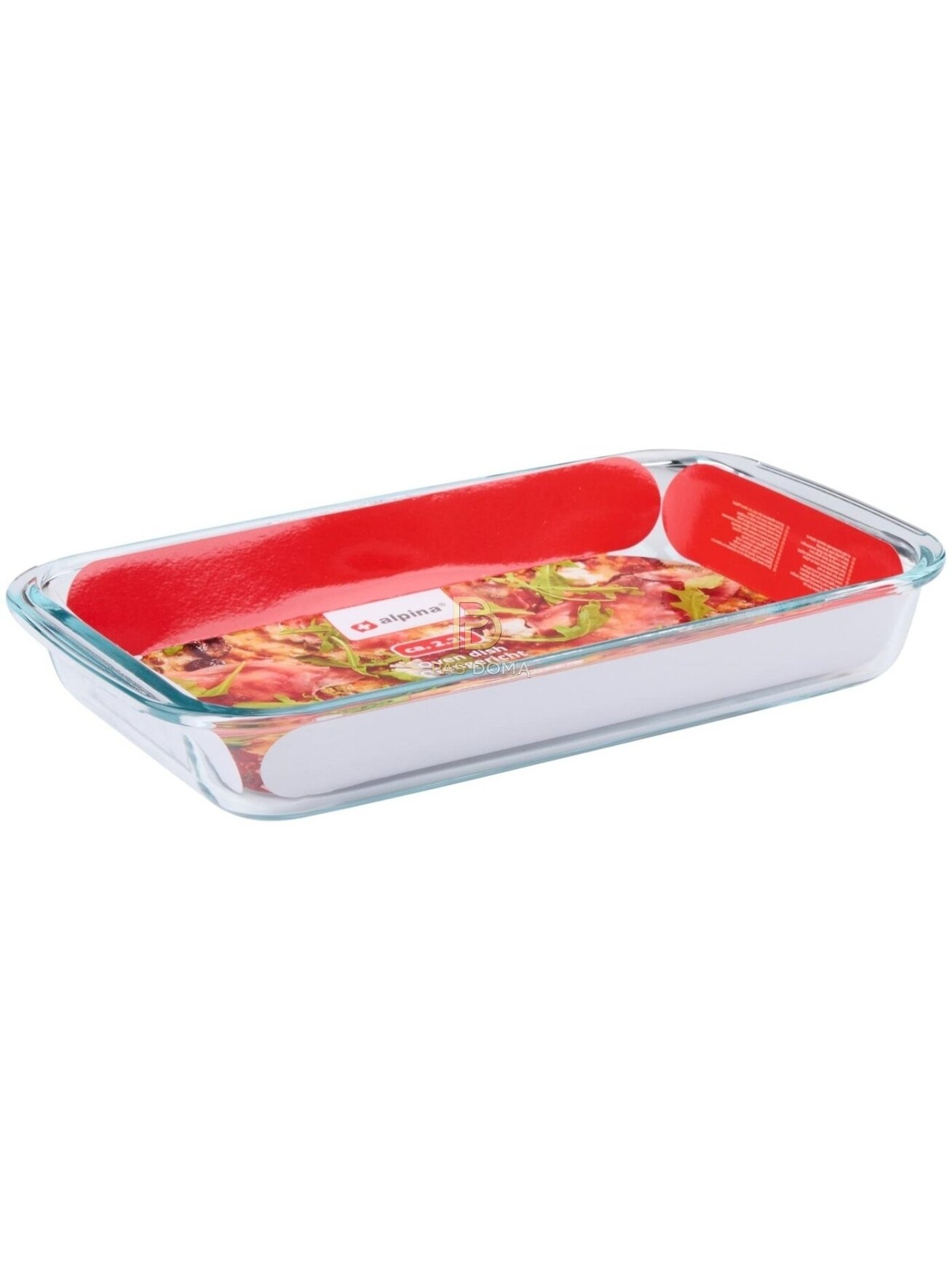 Kvadratinis kepimo indas 2,2 l – 34,5 × 20,5 cm 2