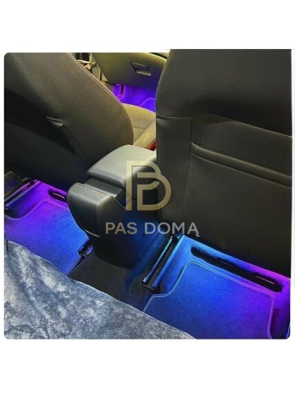 Automobilio salono apšvietimas 12V, 4 vnt. 2