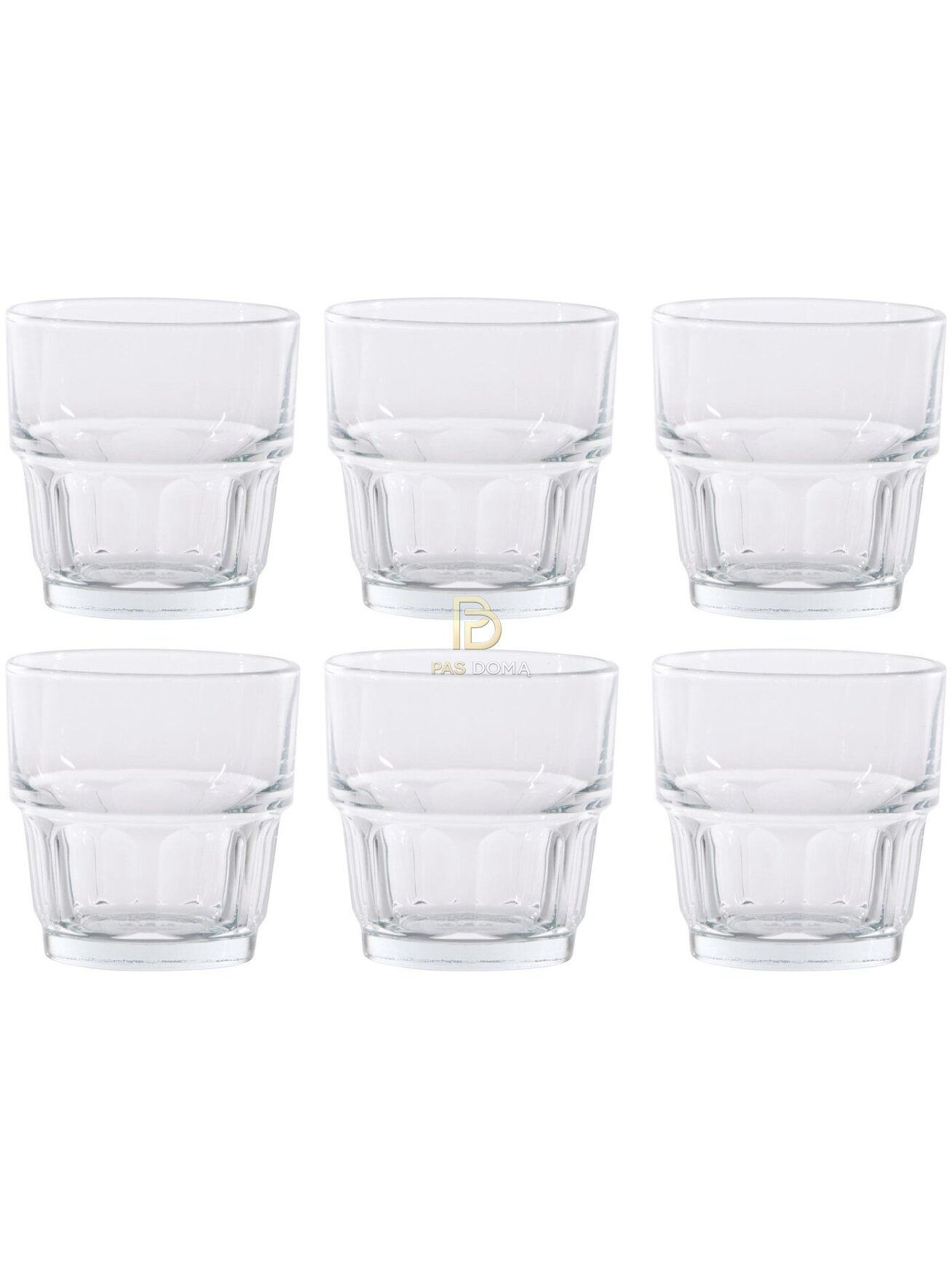 „Lola“ stiklinių rinkinys – 6 vnt. (160 ml)