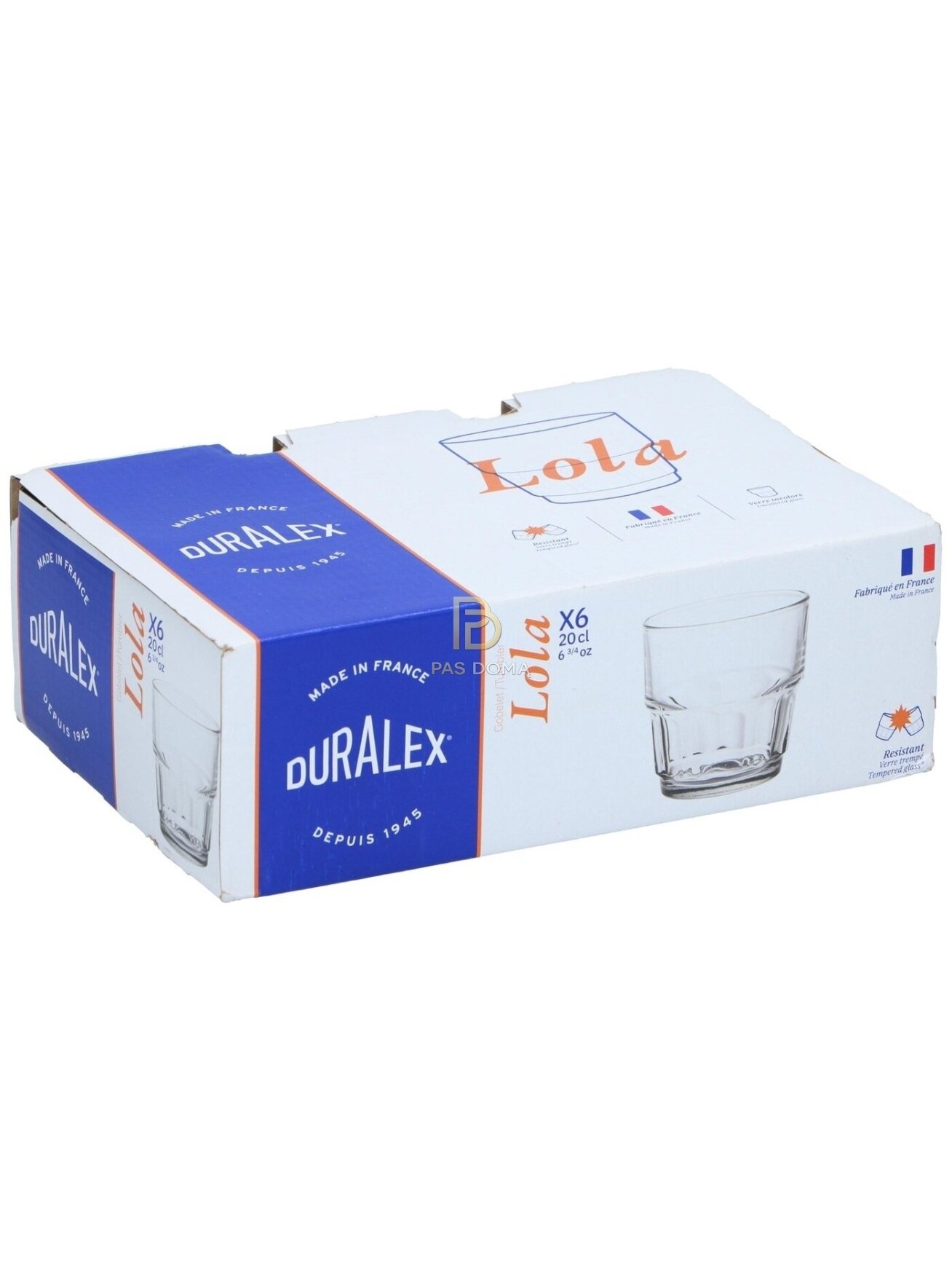 „Lola“ stiklinių rinkinys – 6 vnt. (200 ml) 2