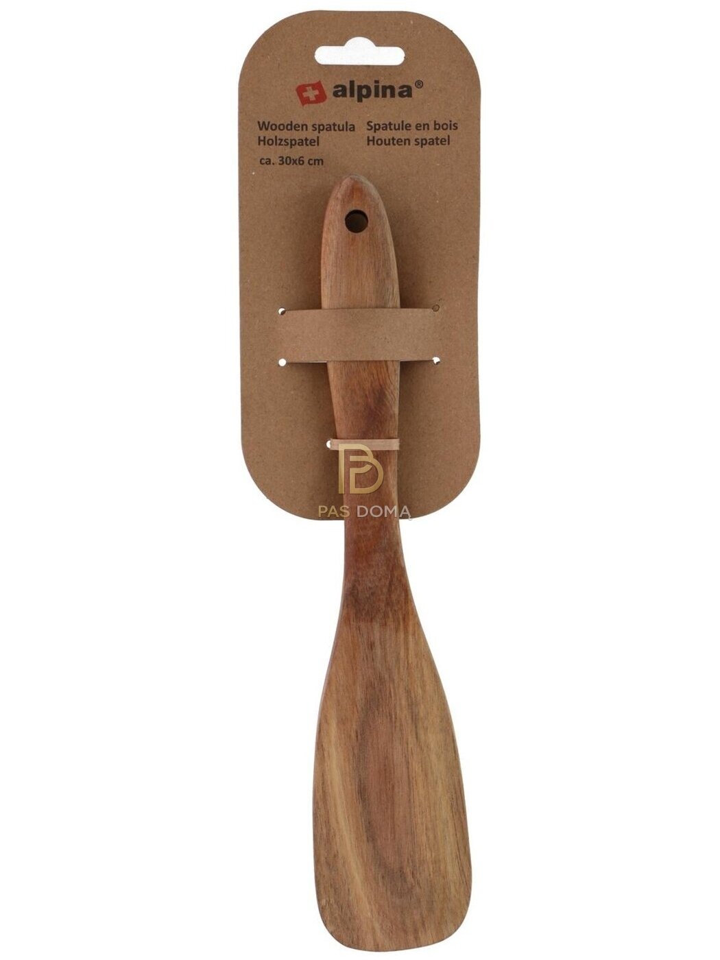 Medinė mentelė 30 cm 1