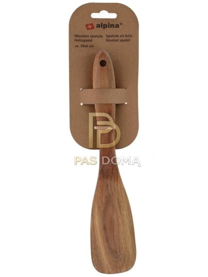 Medinė mentelė 30 cm 1