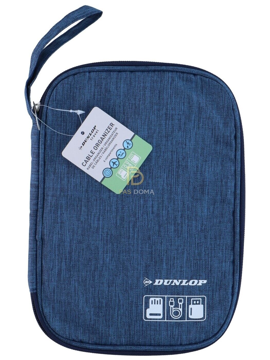 DUNLOP Kabelių ir priedų dėklas-organizatorius 23 x 16 cm 2