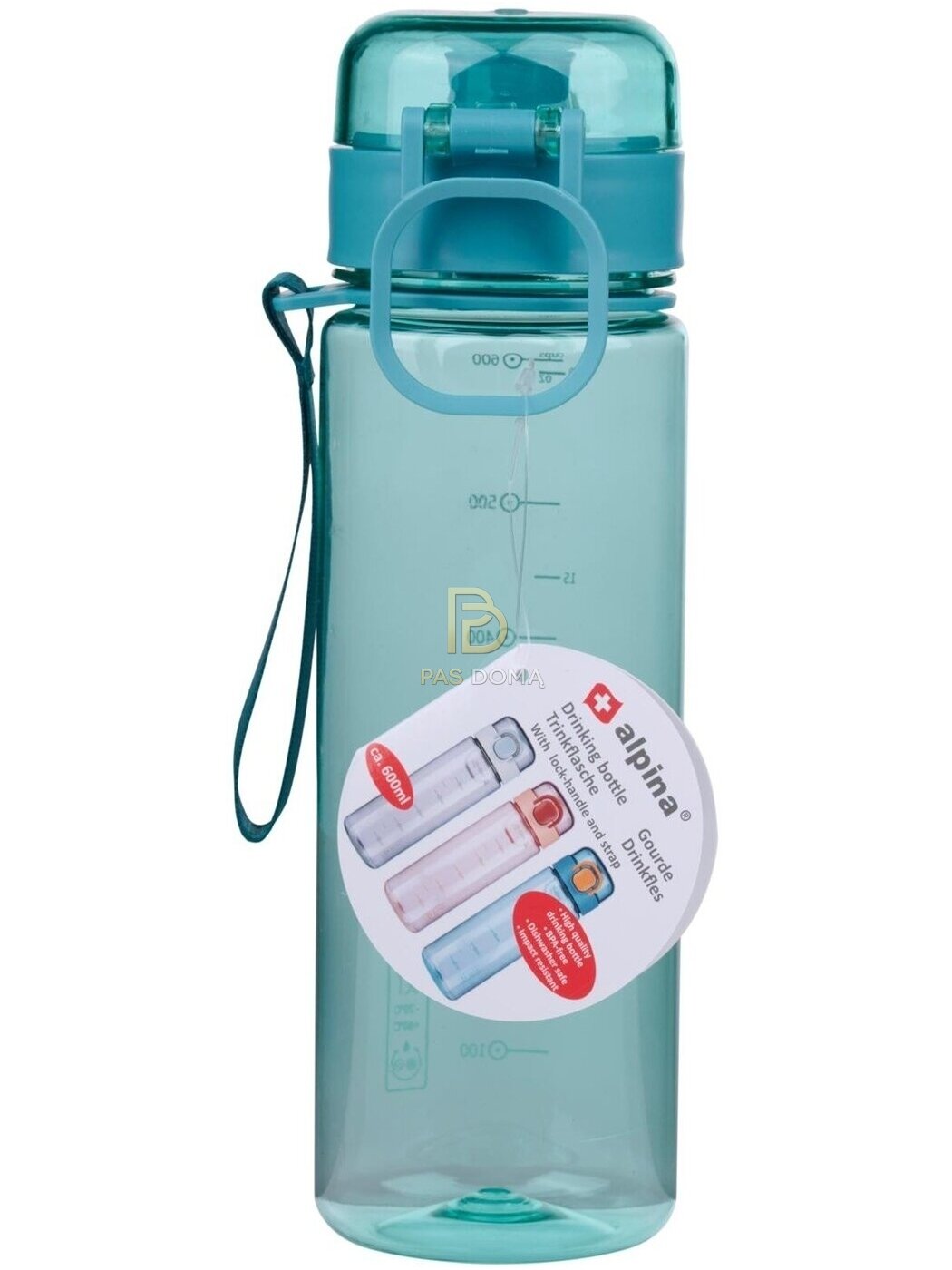 ALPINA Gertuvė 600 ml su Užsukamu Dangteliu 9