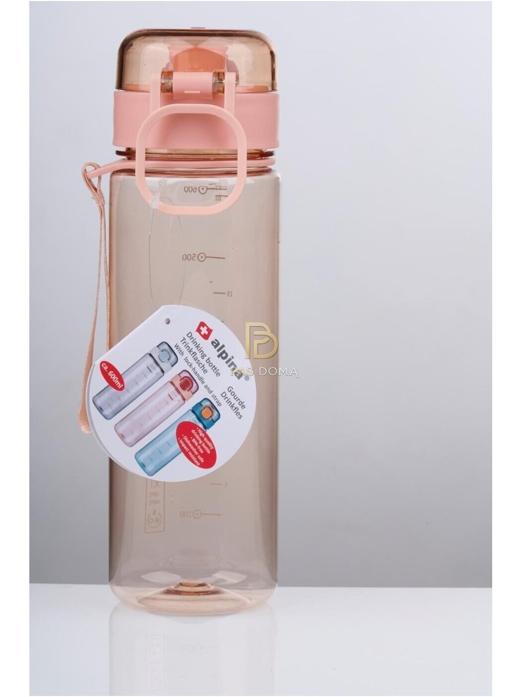 ALPINA Gertuvė 600 ml su Užsukamu Dangteliu 7