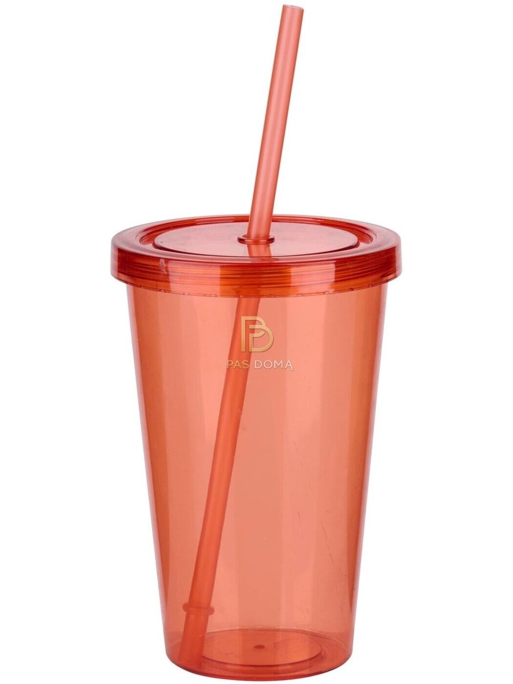 ALPINA Gėrimų Puodelis 500 ml su Šiaudeliu 2