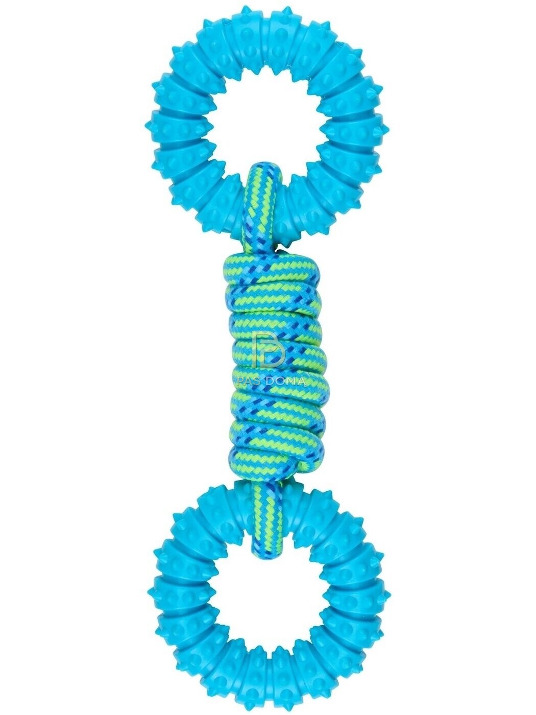 Virvinis žaislas šunims su žiedais 2