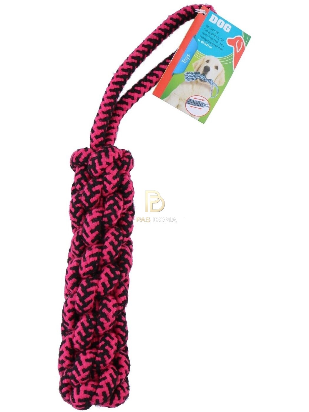 Tamprus virvinis žaislas šunims 35 cm 5