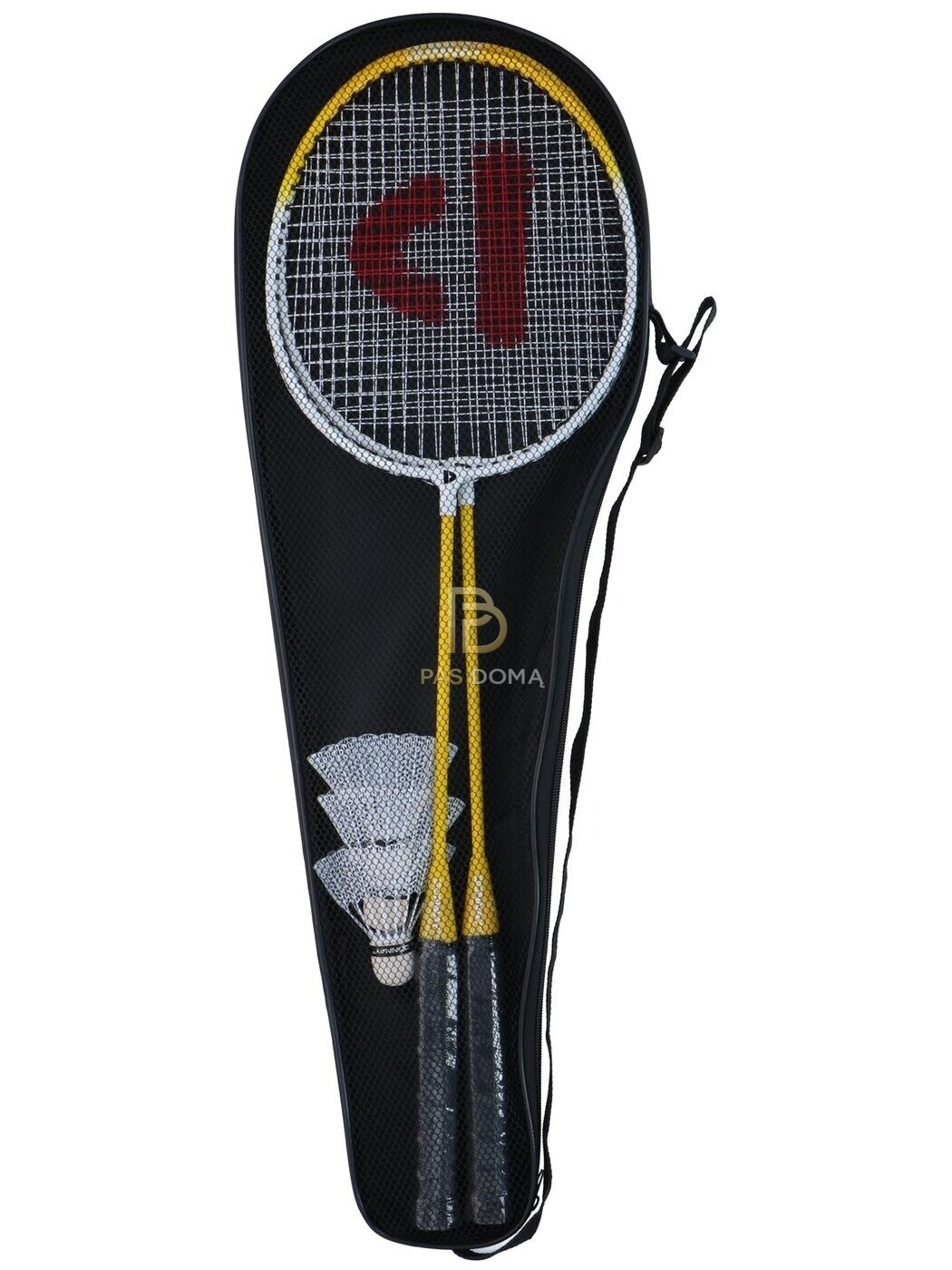Badmintono rinkinys 66 × 20 cm su transportavimo krepšiu 3