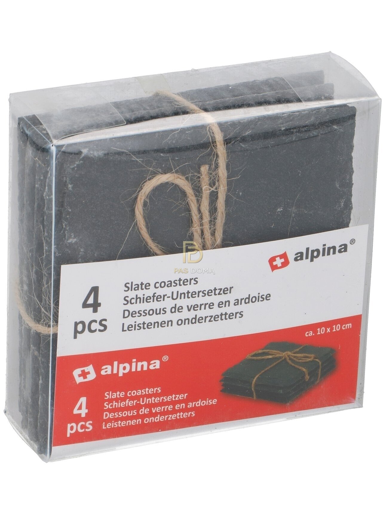 Skalūno padėkliukų rinkinys – 4 vnt. (10 × 10 cm) 1