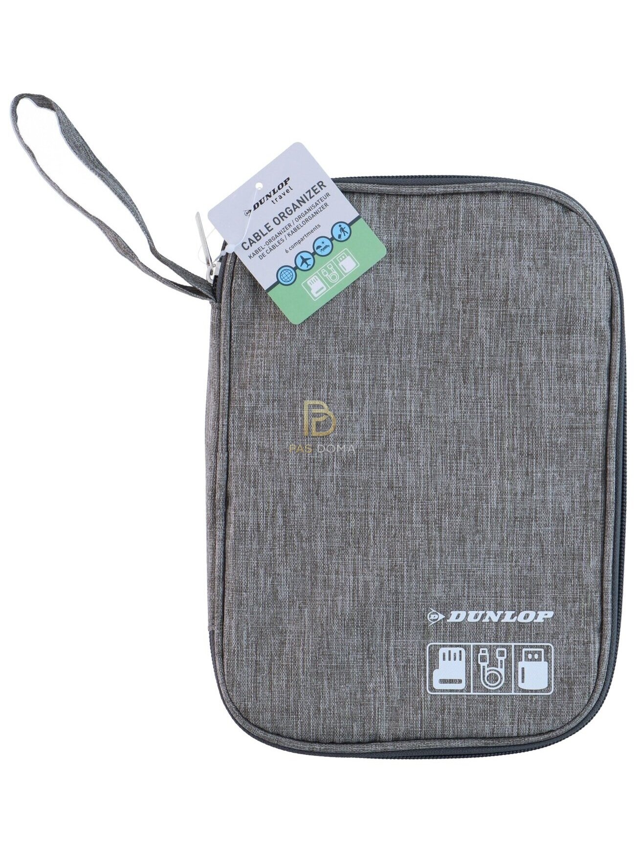 DUNLOP Kabelių ir priedų dėklas-organizatorius 23 x 16 cm 3
