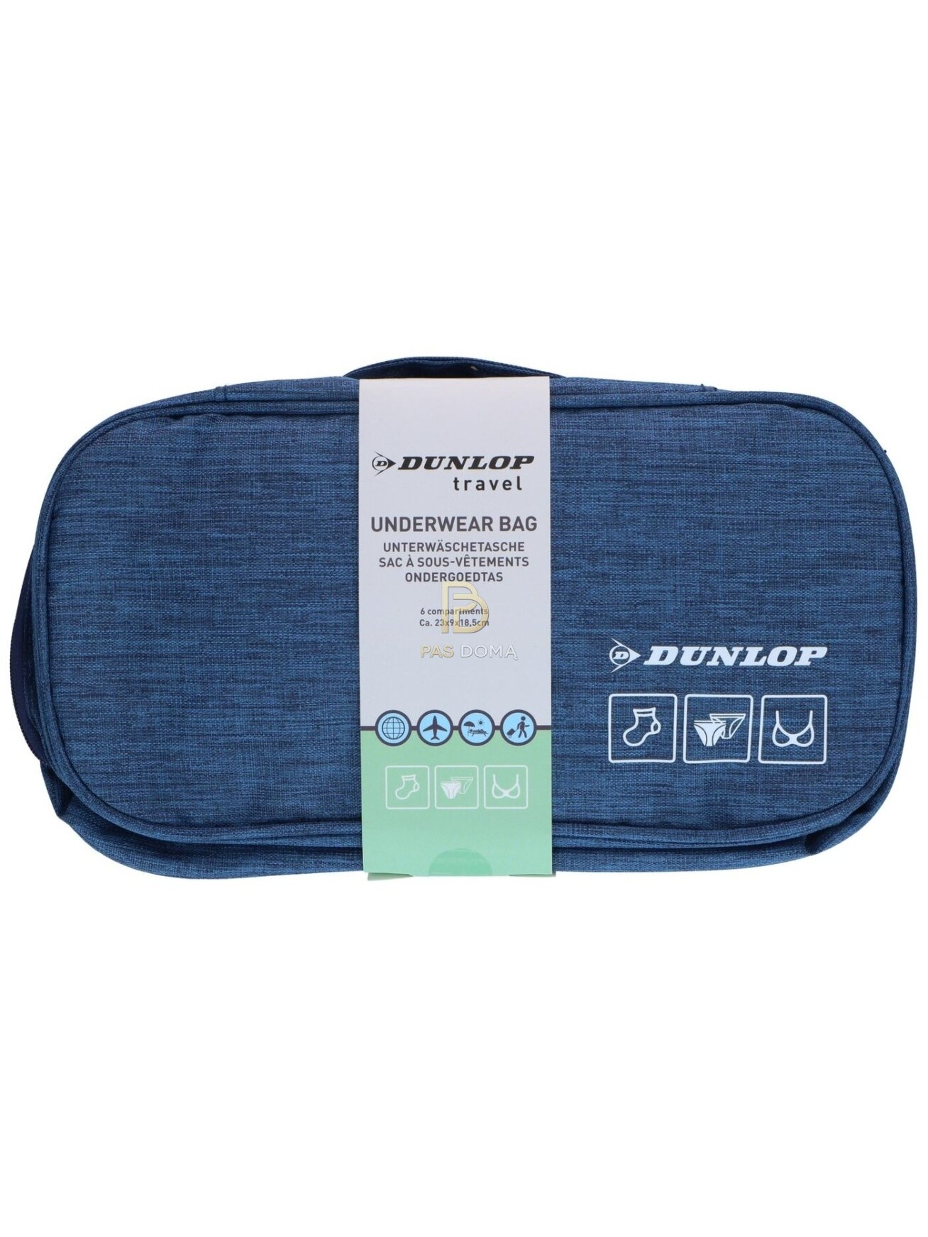 DUNLOP Kelioninis apatinių drabužių dėklas 27 x 14 x 9,5 cm 2