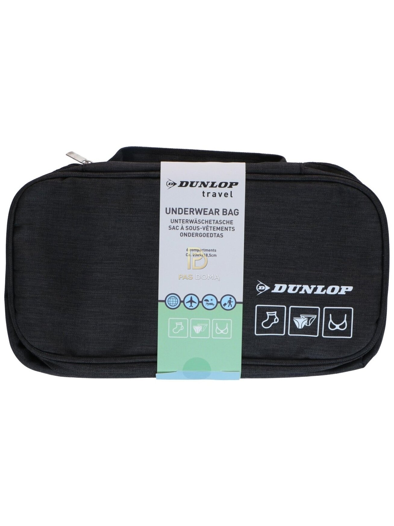 DUNLOP Kelioninis apatinių drabužių dėklas 27 x 14 x 9,5 cm 1