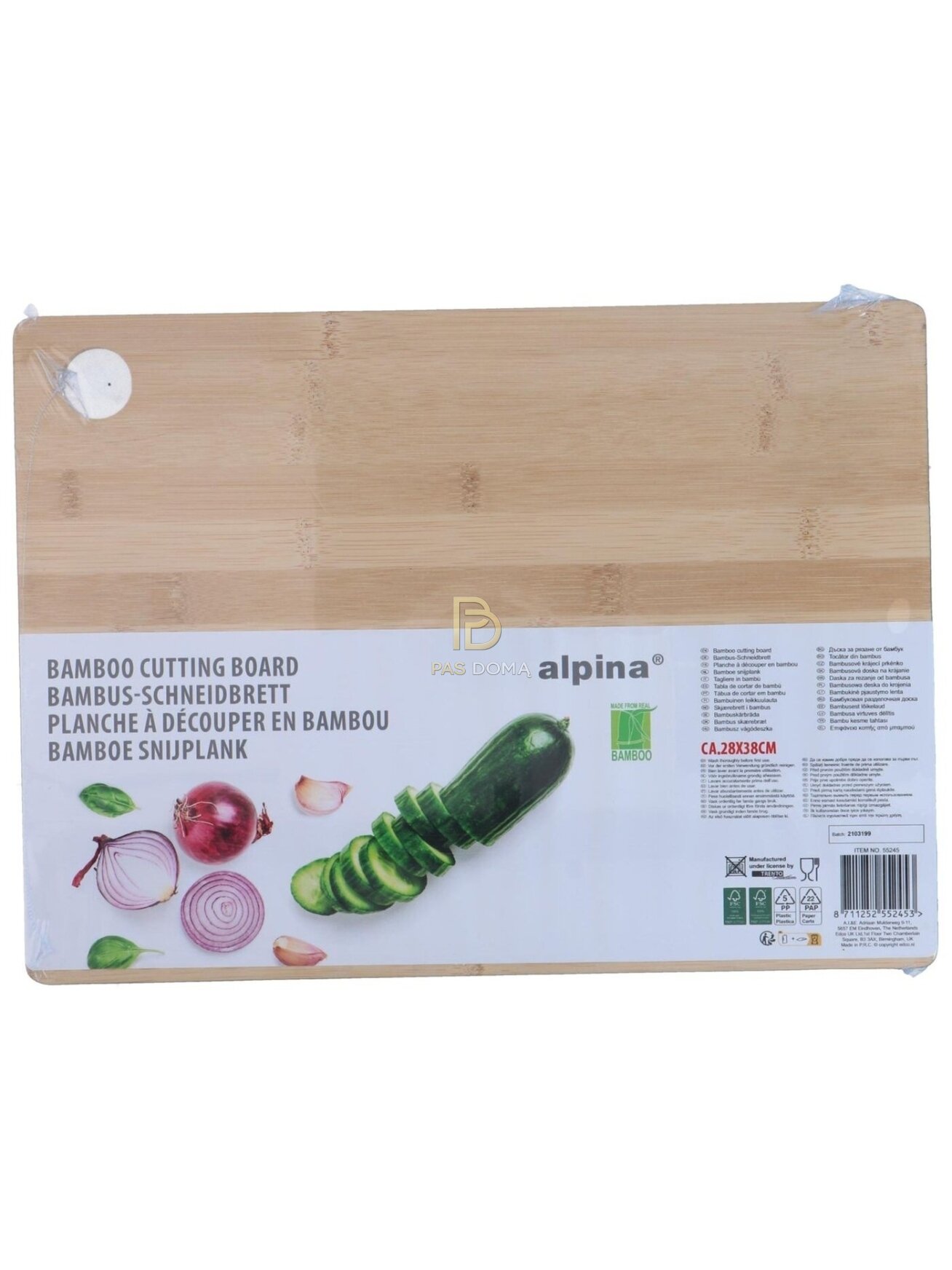 ALPINA Pjaustymo Lentelė 28 x 38 cm 3
