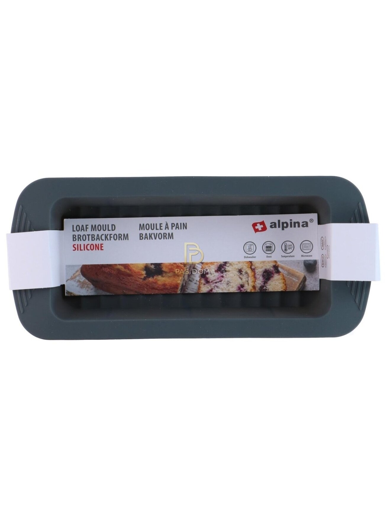 Kepimo forma duonai ir keksams 29,8 × 12,7 × 6,5 cm 1