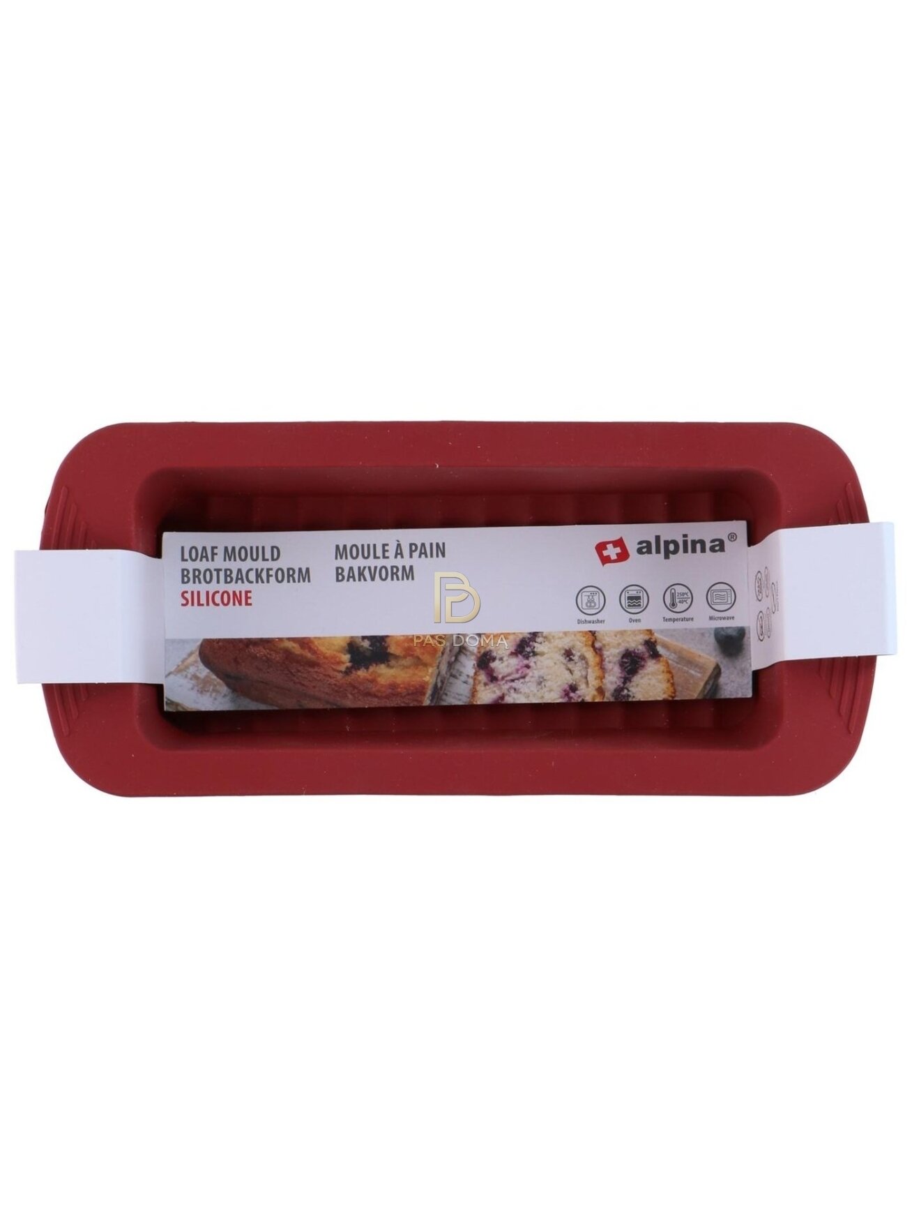 Kepimo forma duonai ir keksams 29,8 × 12,7 × 6,5 cm 2